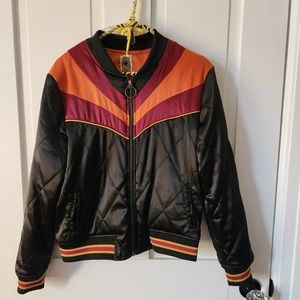 Black Rising Sun Bomber